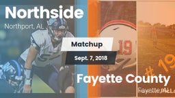 Matchup: Northside High vs. Fayette County  2018