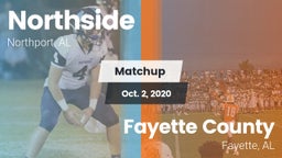 Matchup: Northside High vs. Fayette County  2020