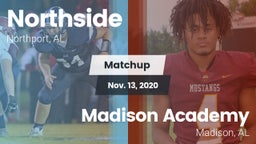 Matchup: Northside High vs. Madison Academy  2020