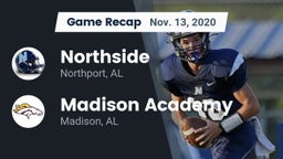 Recap: Northside  vs. Madison Academy  2020