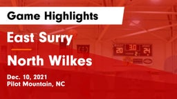 East Surry  vs North Wilkes  Game Highlights - Dec. 10, 2021