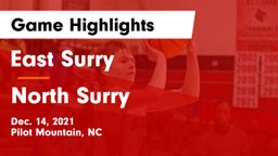East Surry  vs North Surry  Game Highlights - Dec. 14, 2021