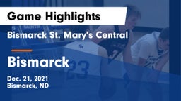 Bismarck St. Mary's Central  vs Bismarck  Game Highlights - Dec. 21, 2021