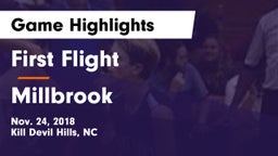 First Flight  vs Millbrook  Game Highlights - Nov. 24, 2018