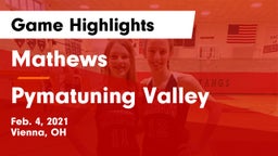 Mathews  vs Pymatuning Valley  Game Highlights - Feb. 4, 2021