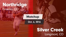 Matchup: Northridge High vs. Silver Creek  2016