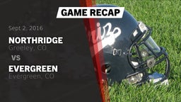 Recap: Northridge  vs. Evergreen  2016