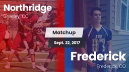 Matchup: Northridge High vs. Frederick  2017