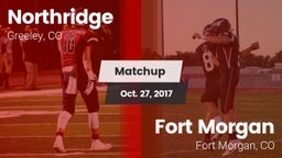 Matchup: Northridge High vs. Fort Morgan  2017