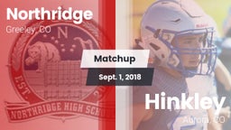 Matchup: Northridge High vs. Hinkley  2018