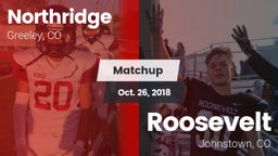 Matchup: Northridge High vs. Roosevelt  2018