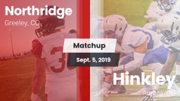 Matchup: Northridge High vs. Hinkley  2019