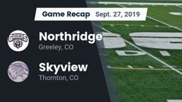 Recap: Northridge  vs. Skyview  2019