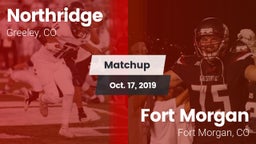 Matchup: Northridge High vs. Fort Morgan  2019