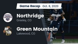 Recap: Northridge  vs. Green Mountain  2020