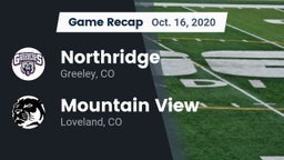 Recap: Northridge  vs. Mountain View  2020