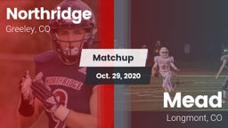 Matchup: Northridge High vs. Mead  2020