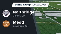 Recap: Northridge  vs. Mead  2020