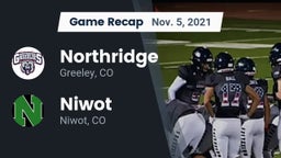 Recap: Northridge  vs. Niwot  2021