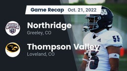 Recap: Northridge  vs. Thompson Valley  2022