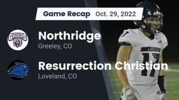 Recap: Northridge  vs. Resurrection Christian  2022