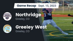 Recap: Northridge  vs. Greeley West  2023
