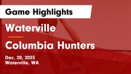 Waterville  vs Columbia Hunters Game Highlights - Dec. 20, 2023