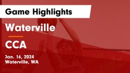 Waterville  vs CCA Game Highlights - Jan. 16, 2024