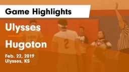 Ulysses  vs Hugoton  Game Highlights - Feb. 22, 2019