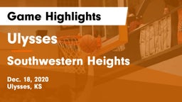 Ulysses  vs Southwestern Heights  Game Highlights - Dec. 18, 2020