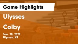 Ulysses  vs Colby  Game Highlights - Jan. 20, 2022