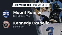 Recap: Mount Rainier  vs. Kennedy Catholic  2017