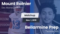 Matchup: Mt. Rainier High vs. Bellarmine Prep  2018