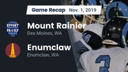 Recap: Mount Rainier  vs. Enumclaw  2019