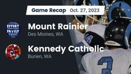 Recap: Mount Rainier  vs. Kennedy Catholic  2023