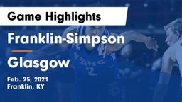 Franklin-Simpson  vs Glasgow  Game Highlights - Feb. 25, 2021