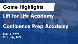 Lift for Life Academy  vs Confluence Prep Academy  Game Highlights - Feb. 9, 2023