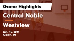 Central Noble  vs Westview  Game Highlights - Jan. 15, 2021