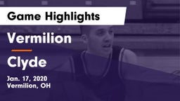 Vermilion  vs Clyde  Game Highlights - Jan. 17, 2020