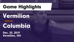 Vermilion  vs Columbia  Game Highlights - Dec. 23, 2019