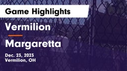 Vermilion  vs Margaretta  Game Highlights - Dec. 23, 2023