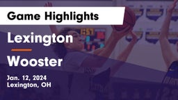 Lexington  vs Wooster  Game Highlights - Jan. 12, 2024