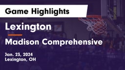Lexington  vs Madison Comprehensive  Game Highlights - Jan. 23, 2024