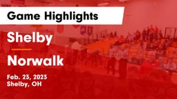 Shelby  vs Norwalk  Game Highlights - Feb. 23, 2023