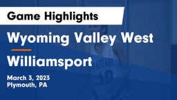 Wyoming Valley West  vs Williamsport  Game Highlights - March 3, 2023