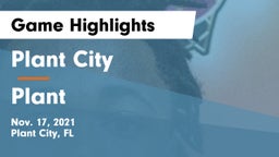 Plant City  vs Plant  Game Highlights - Nov. 17, 2021