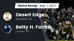 Recap: Desert Edge  vs. Betty H. Fairfax 2017