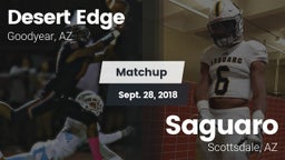 Matchup: Desert Edge High vs. Saguaro  2018