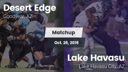 Matchup: Desert Edge High vs. Lake Havasu  2018