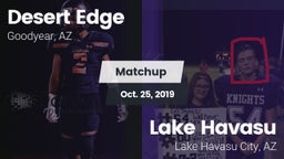Matchup: Desert Edge High vs. Lake Havasu  2019